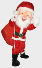 Santa Claus mascots for rental