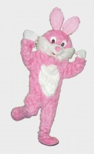 Pinky Bunny mascots for rental