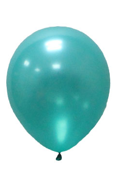 Pearlised Latex Color Balloons - Turquoise (Tiffany Green)